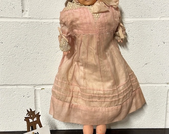 Gorgeous Rare Antique Victorian Doll With Original Victorian Clothes