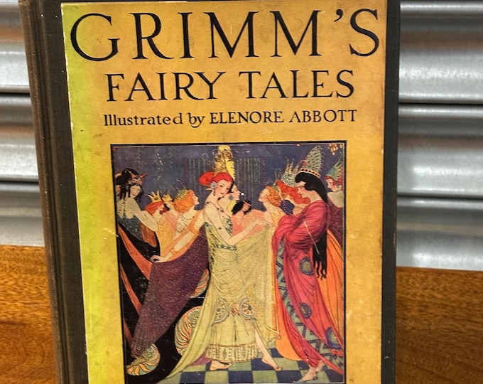 Grimm’s Fairy Tales, Eleanore Abbott Published By Charles Scribners Sons 1935 Rare.