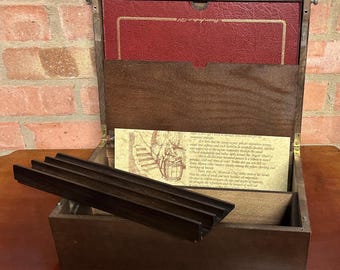 Vintage Rémy Martin Cognac Wooden Writing Slope / Lap Desk