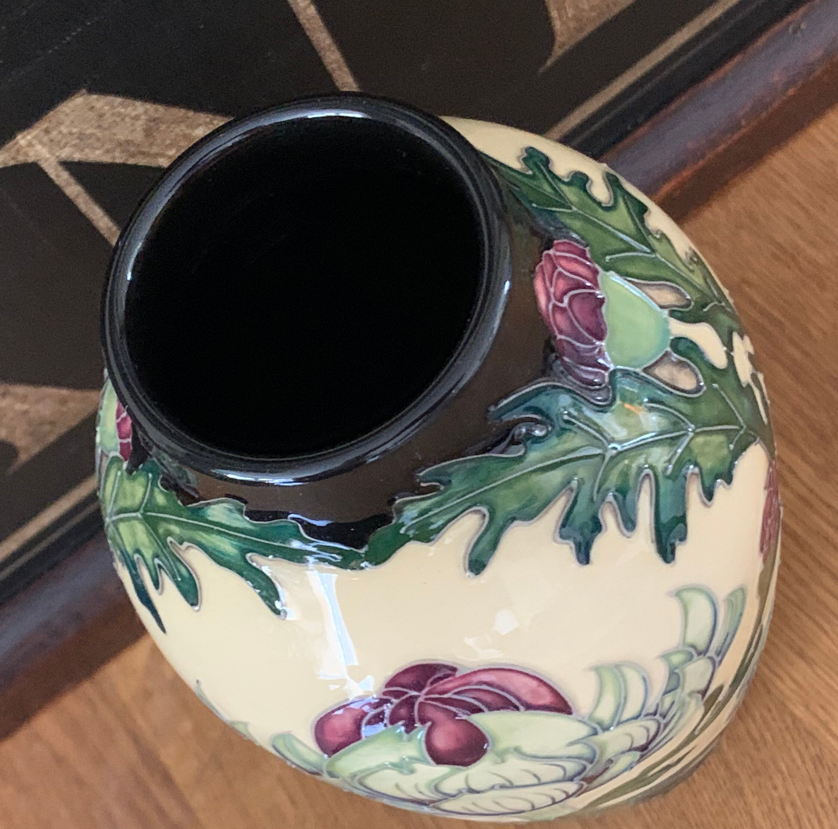 Beautiful Limited Edition Moorcroft Vase ‘Castle Garden’ By Kerry Goodwin 66/75