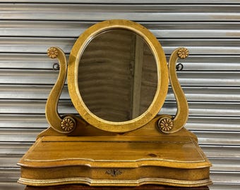 Antique Style Dressing Table Swing Mirror – Elegant Shaped Frame