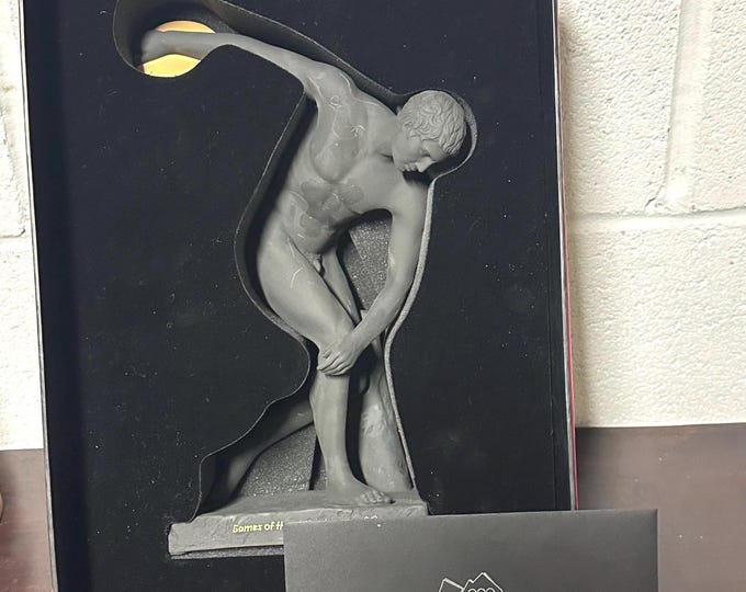 Wedgwood London 2012 Olympic Games Collection - Ltd Edition Olympic discus thrower.