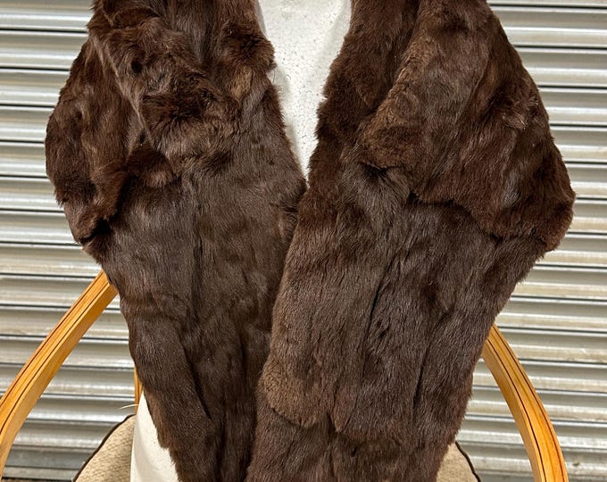 Three Vintage Fur Stoles To Include A Harrods Stole