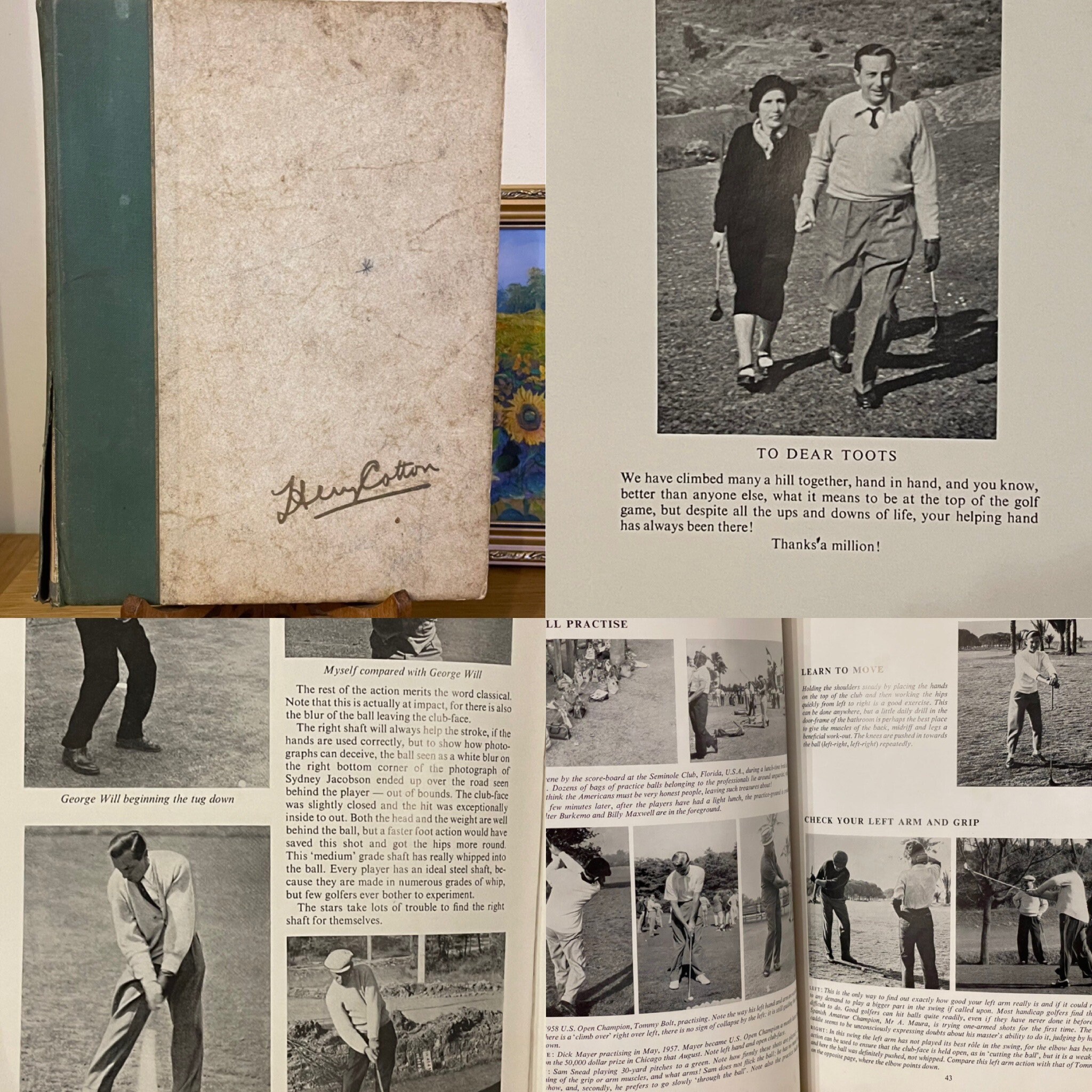 Golf Book My Golfing Album First Edition 1959 Book by Henry - Etsy