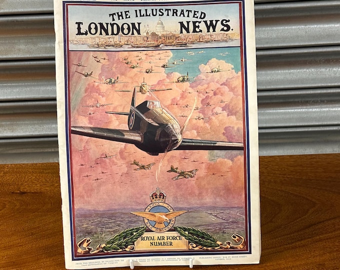 The Illustrated London News – Royal Air Force Number - June 10, 1939 – Fully Illustrated – Pre-WWII
