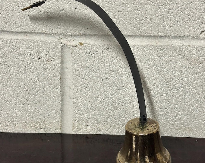 Antique 19th Century James Barwell of London Shop Door Brass Bell