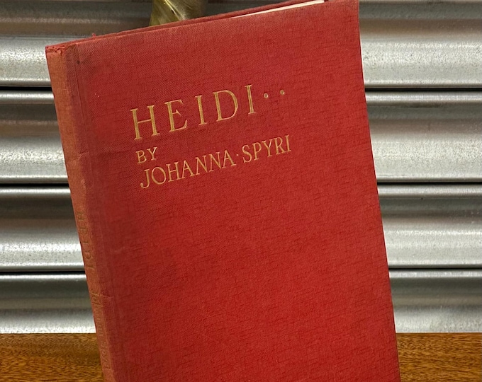 HEIDI by Johanna Spyri Adprint London Hardcover 1956 illustrations be Grace Dalles Clarke