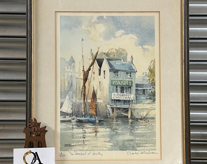 Limited Edition ‘The Prospect Of Whitby’ Print By Charles Patrickson