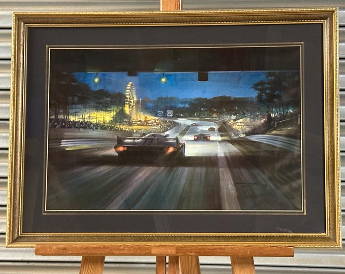 All The Fun Of The Fair Giclee Print by Michael Turner Le Mans 1983