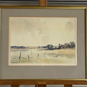 Original Aquarell einer Suffolk/Norfolk-Kunststudie der Künstlerin Audrey Penn