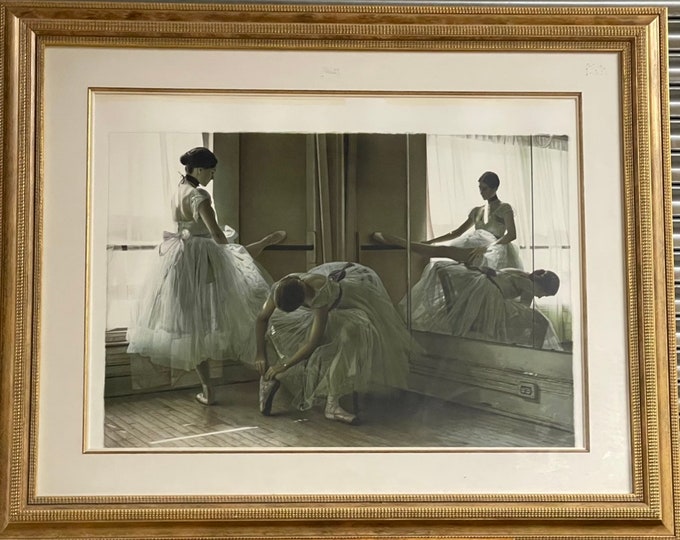 Very Large Limited Edition Print of Ballerinas By Douglas Hofmann