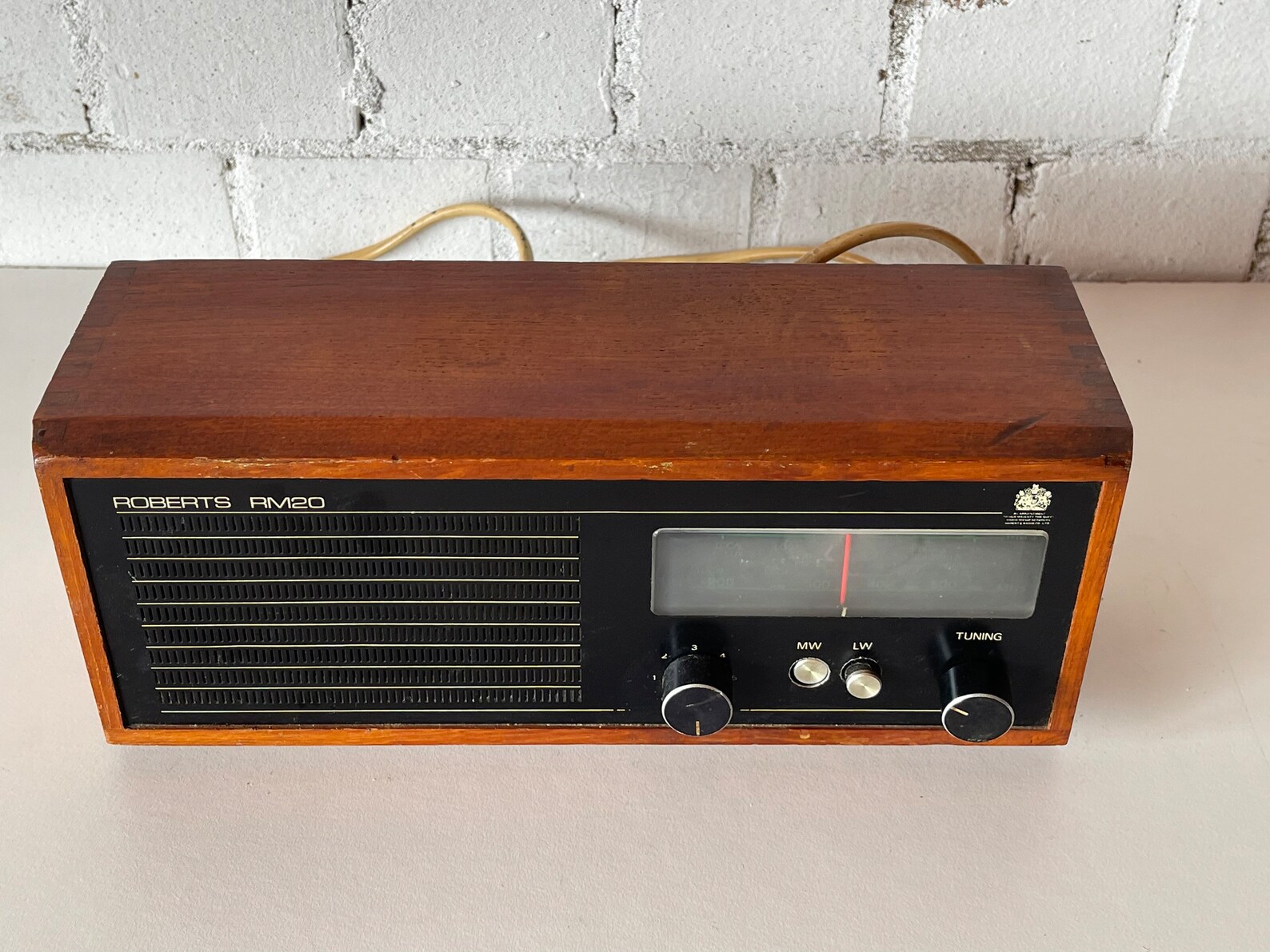 Vintage Retro Teak Roberts RM20 Radio in Working Order Etsy UK