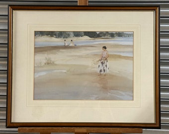 Sir William Russell Flint Print ‘Jemima In Anglesey’