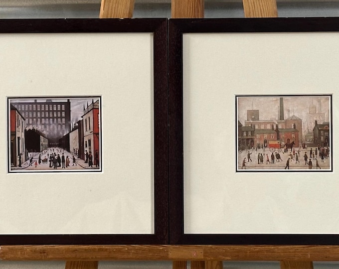 Lovely Pair Of L S Lowry Prints Of Northern Industrial Scenes