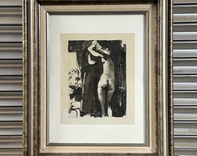 Modèle dans l'ombre (Model in the Shadows) by Pablo Picasso Lithograph Artwork