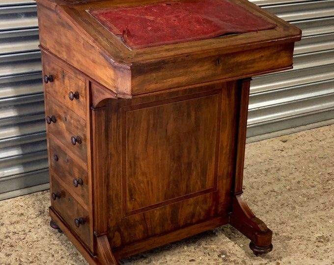 Beautiful Circa Late 19th Century English Davenport Desk
