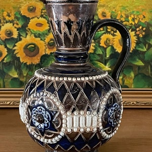 Beautiful Early 1900’s Art Nouveau Doulton Lambeth Ewer Jug / Vase