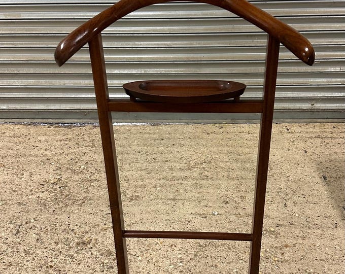 Vintage Mid-Century Italian Valet / Butler Stand – SPQR Made in Italy