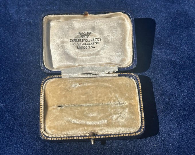 Rare Vintage Art Deco Period Charles Packer Brooch Presentation Box