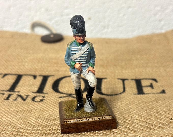 Vintage Hand Painted Soldier