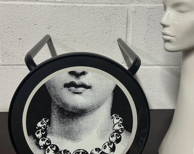 Beautiful Fornasetti for Cole & Son, ‘Face’ Side Table / Occasional Table Iconic Design