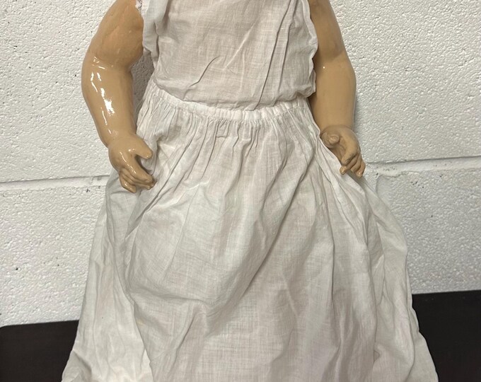 Antique 351/8K German Armand Marseille Doll, With Open and Shut Eyes and  One Tooth