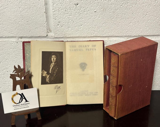 Rare Books - The Diary Of Samuel Pepys Volume I and II Publ Robert Rivière & Son