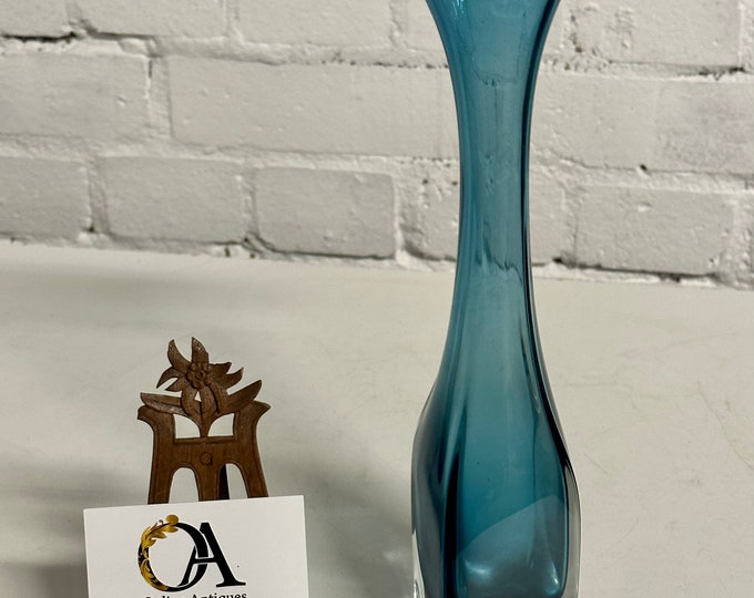 Beautiful Mid Century Swedish Art Glass Vase, designed by Bo Borgstrom c1960’s