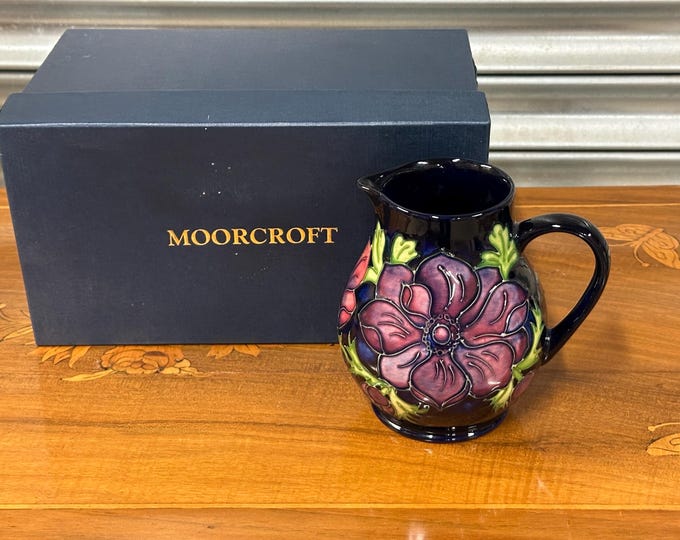 Beautiful Limited Edition Moorcroft Anemone Jug