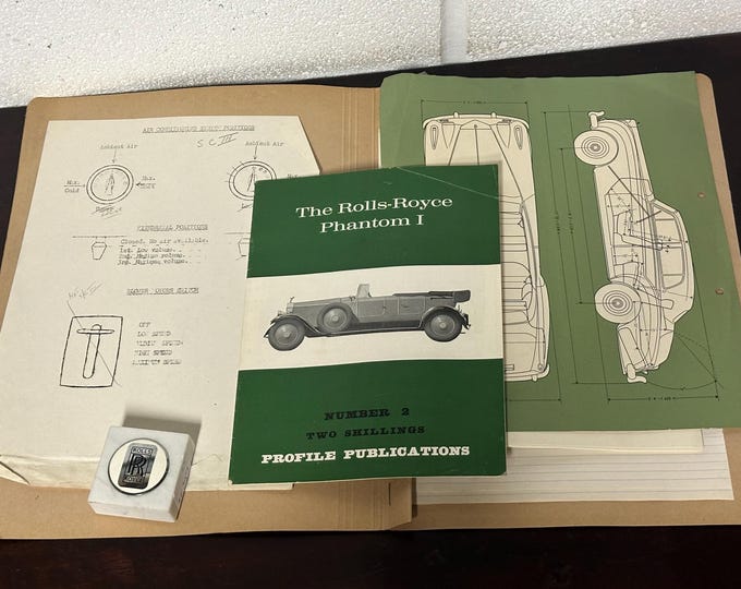 Interesting Rolls Royce / Bentley Specifications With Rolls Royce Badge