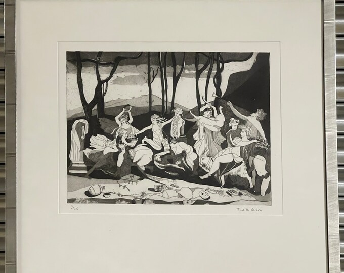 Limited Edition 5/25 Black & White Artwork by Judith Green