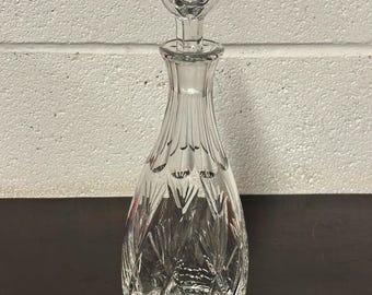 Beautiful Vintage Stuart Cut Glass Crystal Decanter - Wine Decanter