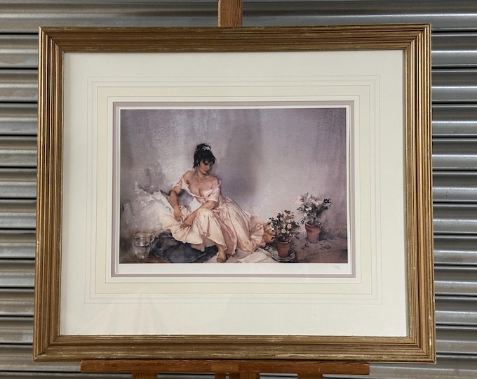 Charming Ltd Edition Print Titled Sensitive Plants By Sir William Russell Flint - Limited Edition 413/753