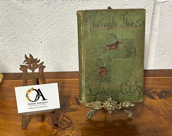 Rare Alice Through The Looking Glass Book 1894 People’s Edition