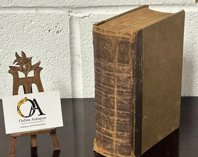 Rare Antique Book - Kramers Engels Woordenboek  Engels - Nederlands 1940