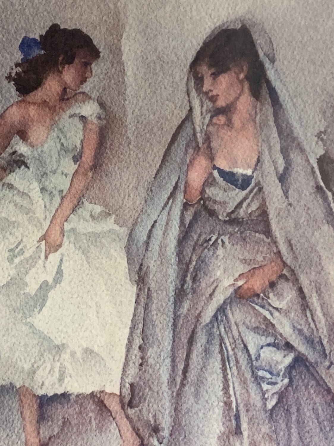 Large Rare Sir William Russell Flint Signed & Embossed Limited Edition