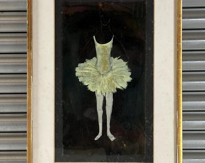 Rare Artwork Costume Design Artwork Raymonda Act II Attributed to Nadine Baylis