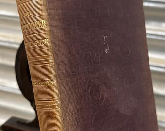 Rare 1839 The Clockmaker; or, The Sayings and Doings of Samuel Slick - Rare Book