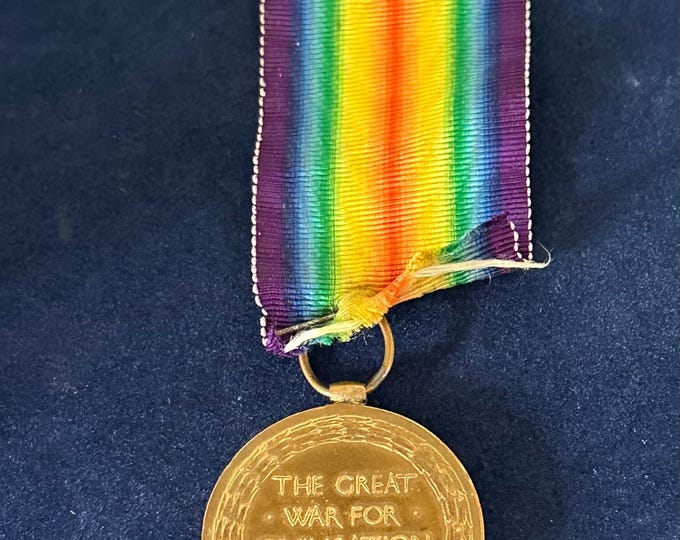 The Great War For Civilisation 1914-1919 WWI Medal, 10893 A.C SJT A.E James, Shropshire L.I Regiment