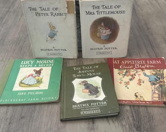 Vintage Children’s Book Bundle – Beatrix Potter, Enid Blyton & Jane Pilgrim