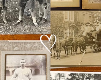 Collection of Antique and Vintage Photographs – Victorian & Edwardian  Family, Sporting and Social Scenes