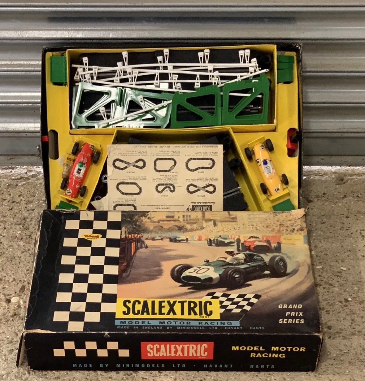Scalextric Modele Gp3. Dans La Boîte D'Origine. Tri-ang. Espagne. Circa