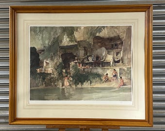 William Russell Flint 'In Sunny Perigord' Limited Edition Print - This is limited edition numbered 1 of 850