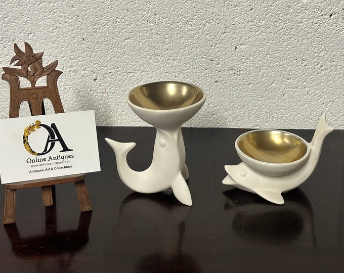 JONATHAN ADLER - Fish Salt & Pepper Cellar Set - Splash Out.
