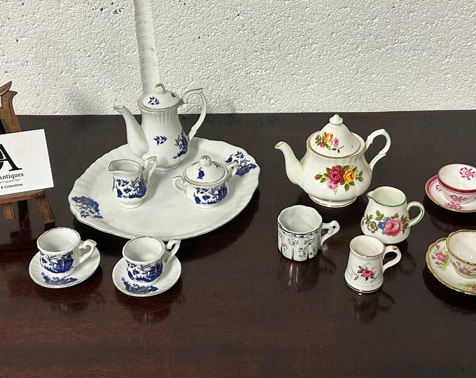 Beautiful Selection Of Miniature Fine Bone China Teaset Items