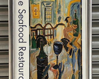 After Philip Kelly, The Seafood Restaurant Padstow Framed Poster Print - Artwork