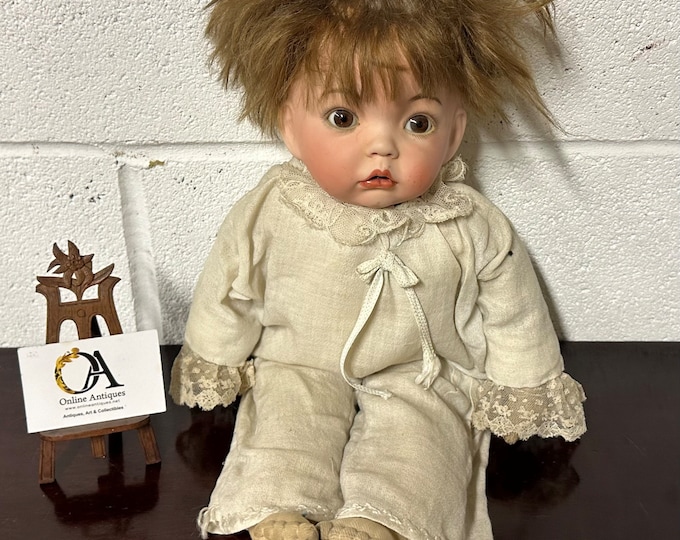 A Lovely Carol Stanton Bisque Head Doll 1992