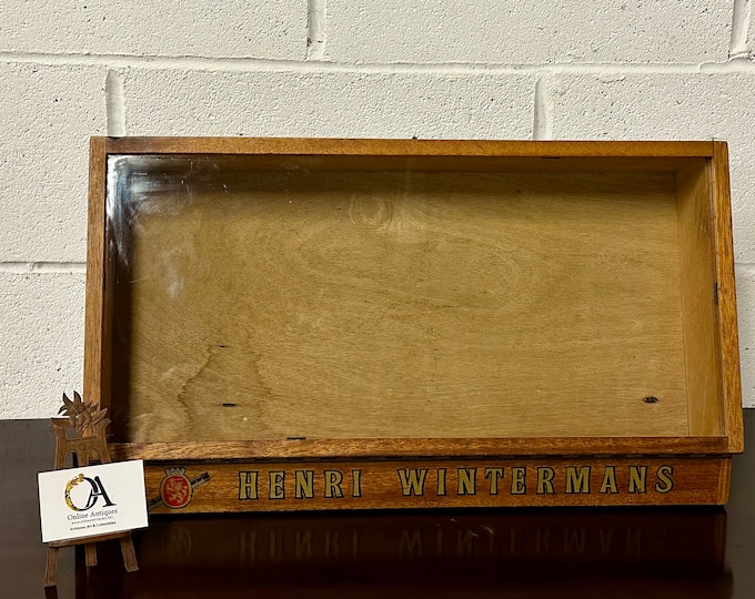 Original Vintage Henri Wintermans Cigar Display Box.