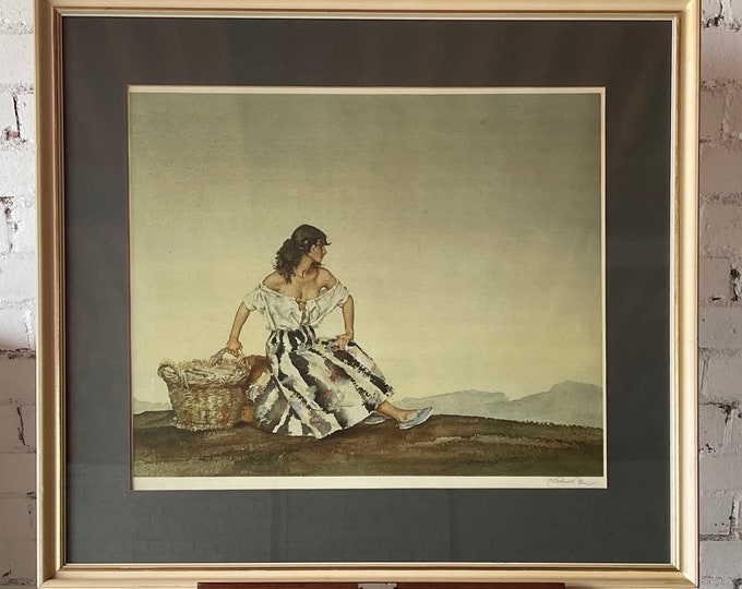 Sir William Russell Flint Signed Limited Edition of 750 Print ‘Griselda’