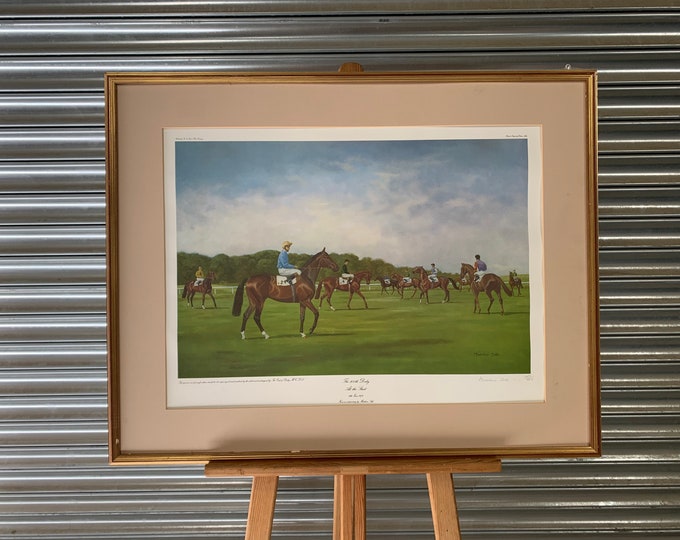 Large Limited Edition Print ‘The 20th Derby - At The Start’ 6th June 1979 After the oil painting by Madeline Selfe